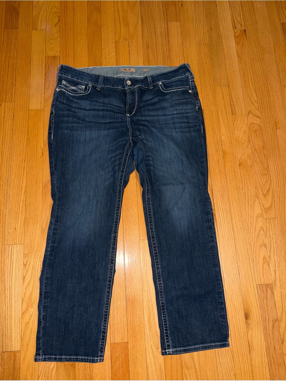Ariat Women's Dark Blue Boot Cut Jeans